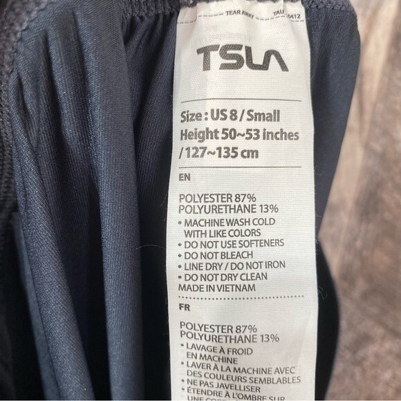 Tesla / TSLA- Boy’s Black Gear Compression Baselayer Pants NWT- Sz. 8 (Small) - Picture 7 of 8